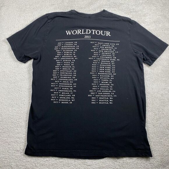 Macklemore And Ryan Lewis 2013 World Tour‎ Tshirt Women's Large Black - Picture 3 of 8